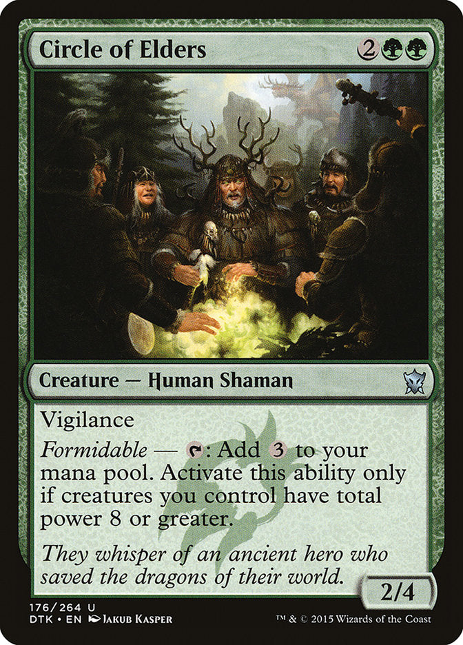 Circle of Elders [Dragons of Tarkir] | Shuffle n Cut Hobbies & Games
