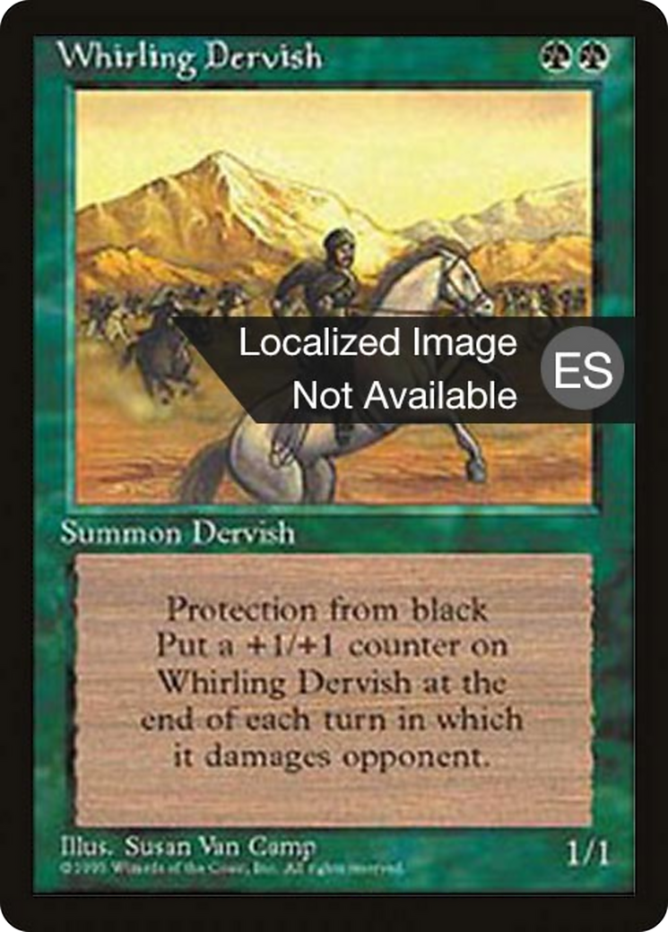 Whirling Dervish [Fourth Edition Foreign Black Border] | Shuffle n Cut Hobbies & Games