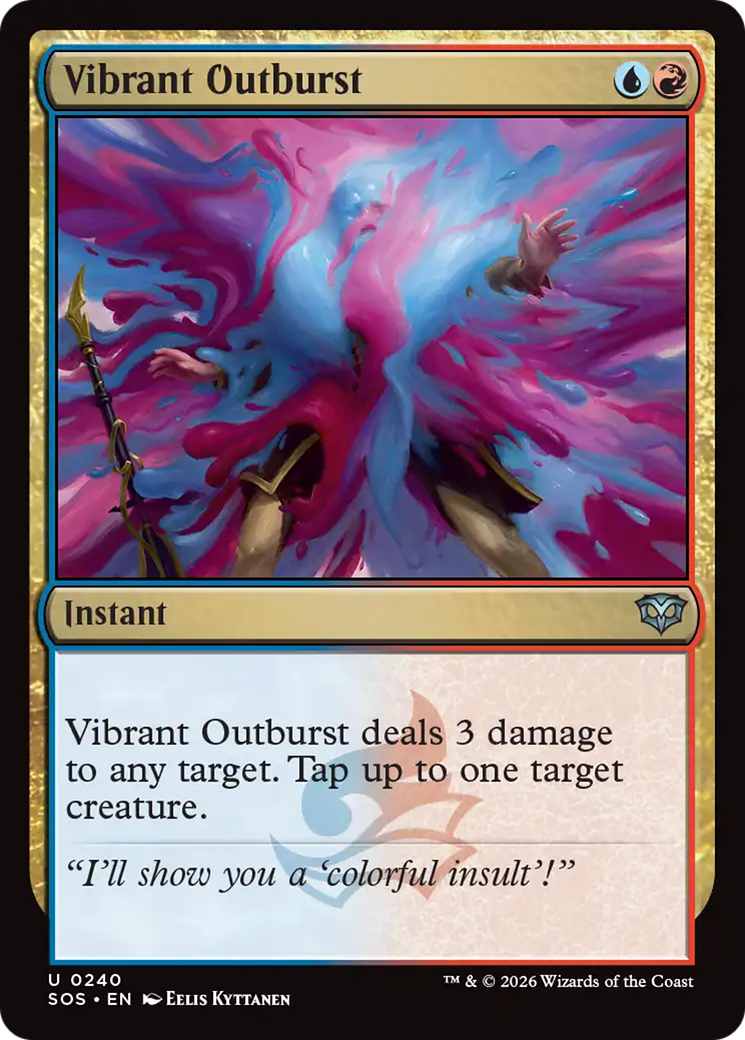 Vibrant Outburst [Secrets of Strixhaven] | Shuffle n Cut Hobbies & Games