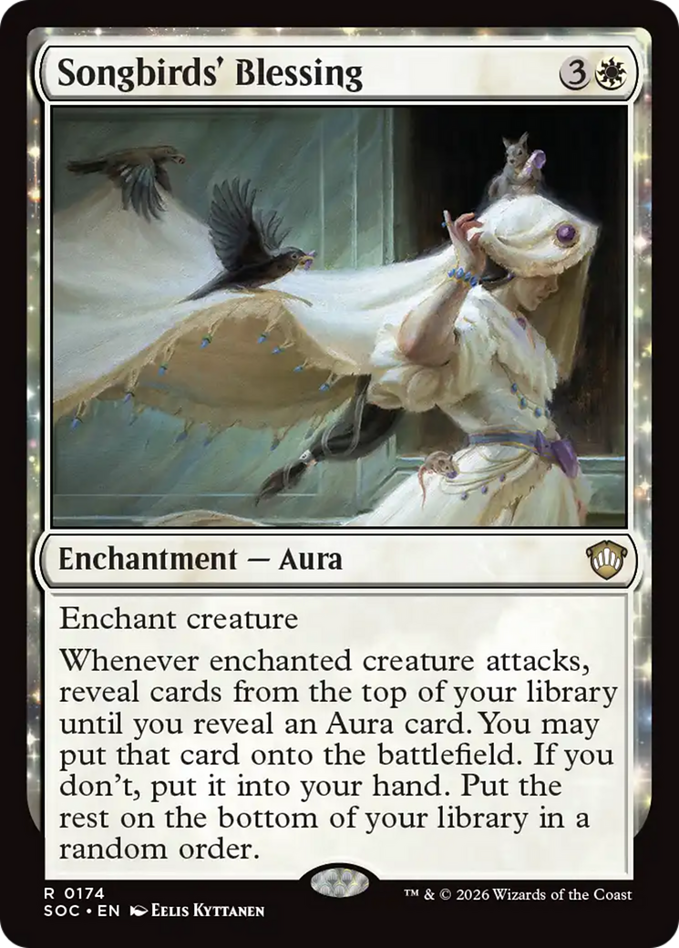 Songbirds' Blessing [Secrets of Strixhaven Commander] | Shuffle n Cut Hobbies & Games