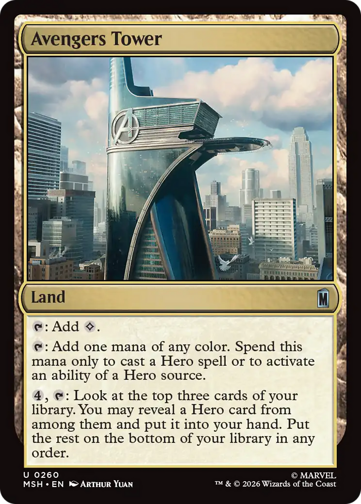 Avengers Tower [Marvel Super Heroes] | Shuffle n Cut Hobbies & Games