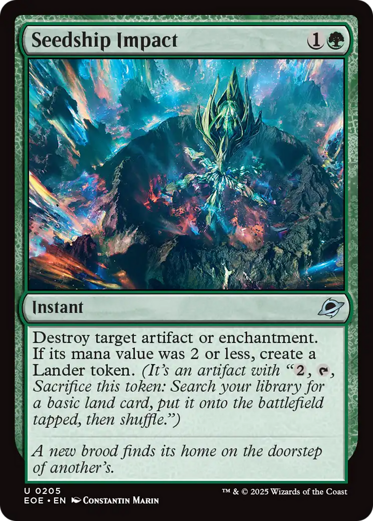Seedship Impact [Edge of Eternities] | Shuffle n Cut Hobbies & Games