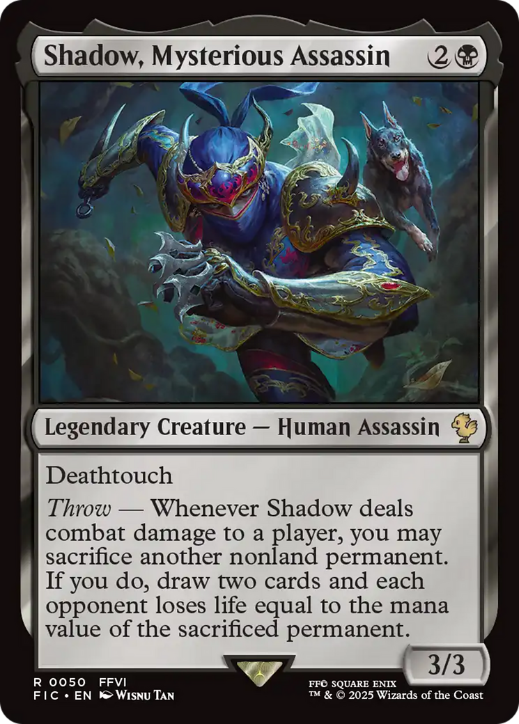 Shadow, Mysterious Assassin [FINAL FANTASY Commander] | Shuffle n Cut Hobbies & Games