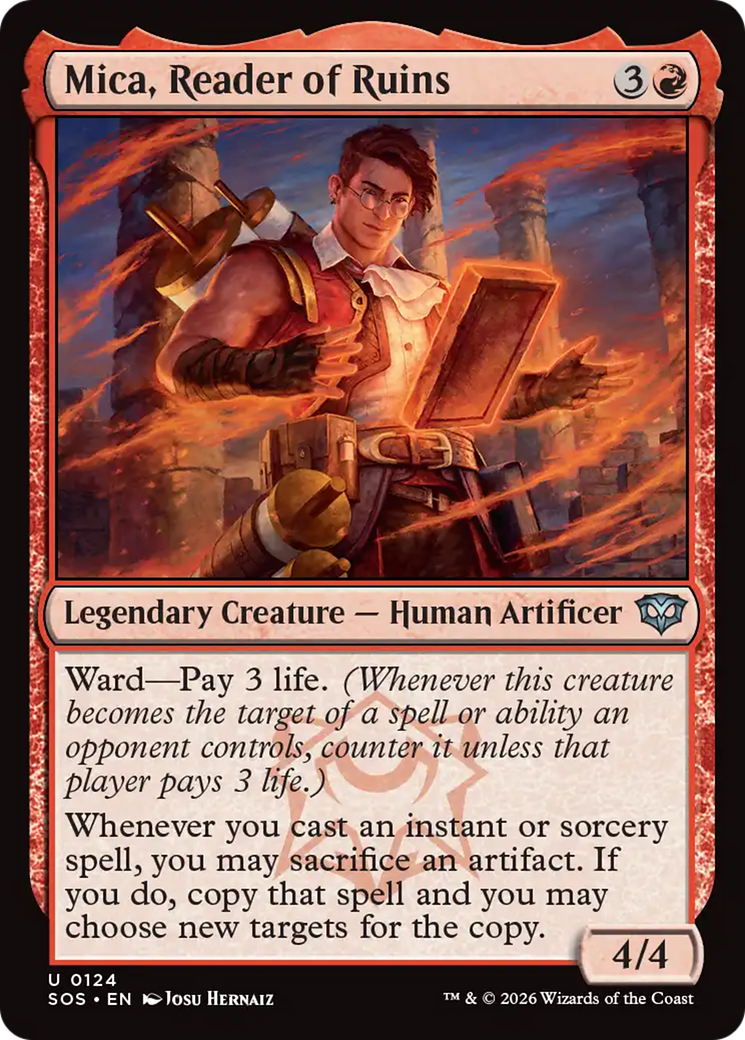 Mica, Reader of Ruins [Secrets of Strixhaven] | Shuffle n Cut Hobbies & Games
