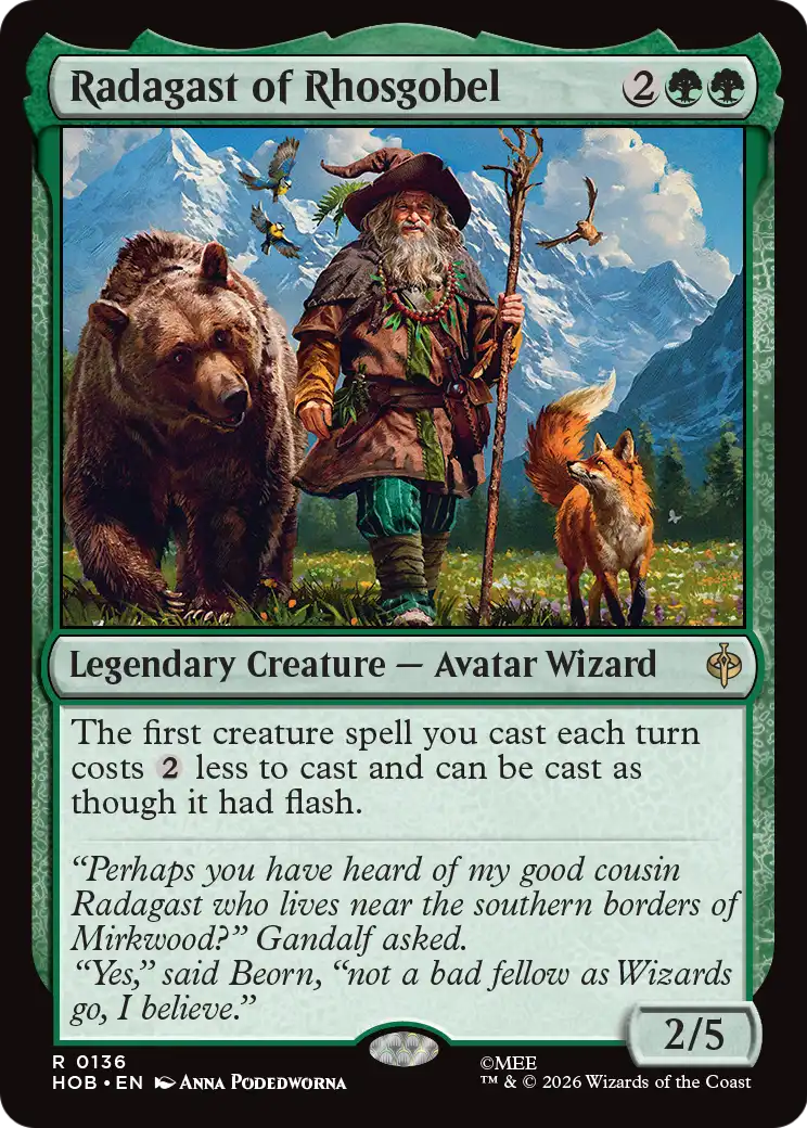 Radagast of Rhosgobel [The Hobbit] | Shuffle n Cut Hobbies & Games