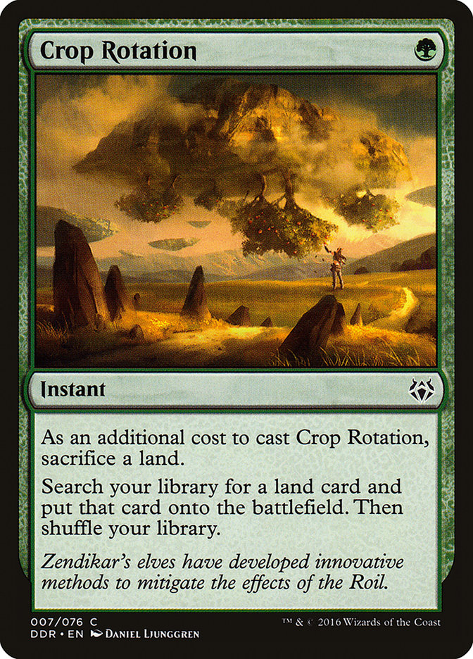 Crop Rotation [Duel Decks: Nissa vs. Ob Nixilis] | Shuffle n Cut Hobbies & Games