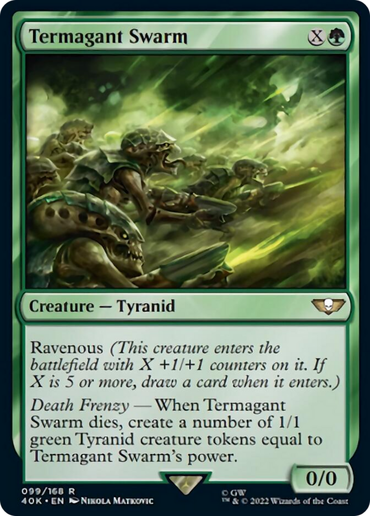 Termagant Swarm (Surge Foil) [Warhammer 40,000] | Shuffle n Cut Hobbies & Games