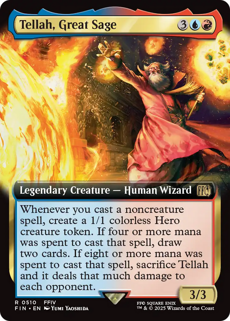 Tellah, Great Sage (Extended Art) [FINAL FANTASY] | Shuffle n Cut Hobbies & Games