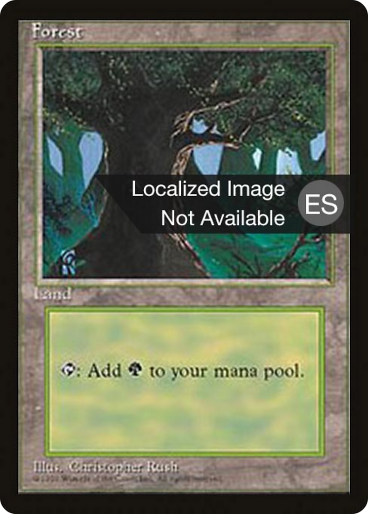 Forest (C) [Fourth Edition (Foreign Black Border)] | Shuffle n Cut Hobbies & Games