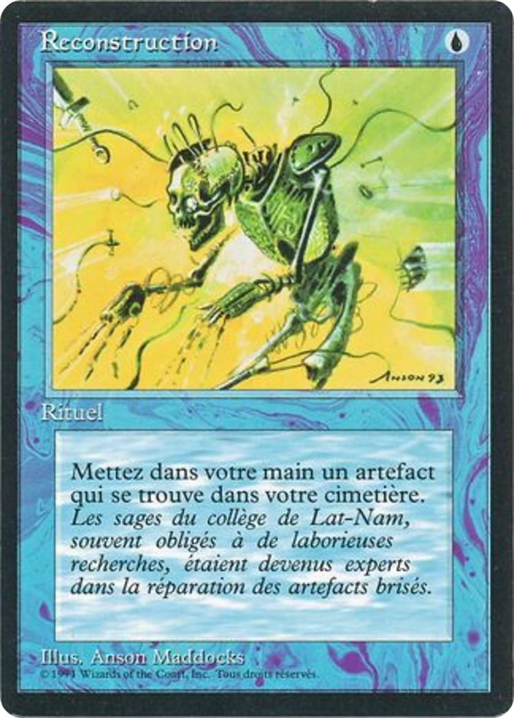 Reconstruction [Foreign Black Border] | Shuffle n Cut Hobbies & Games