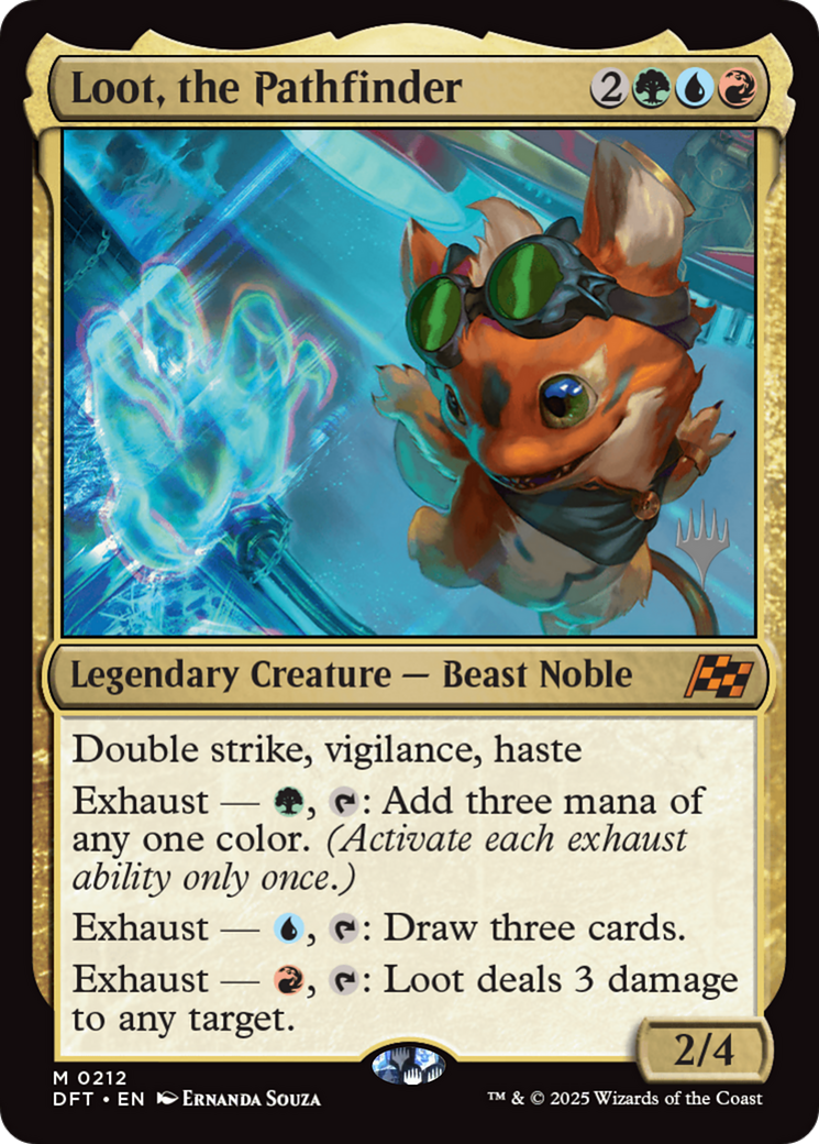Loot, the Pathfinder (Promo Pack) [Aetherdrift Promos] | Shuffle n Cut Hobbies & Games