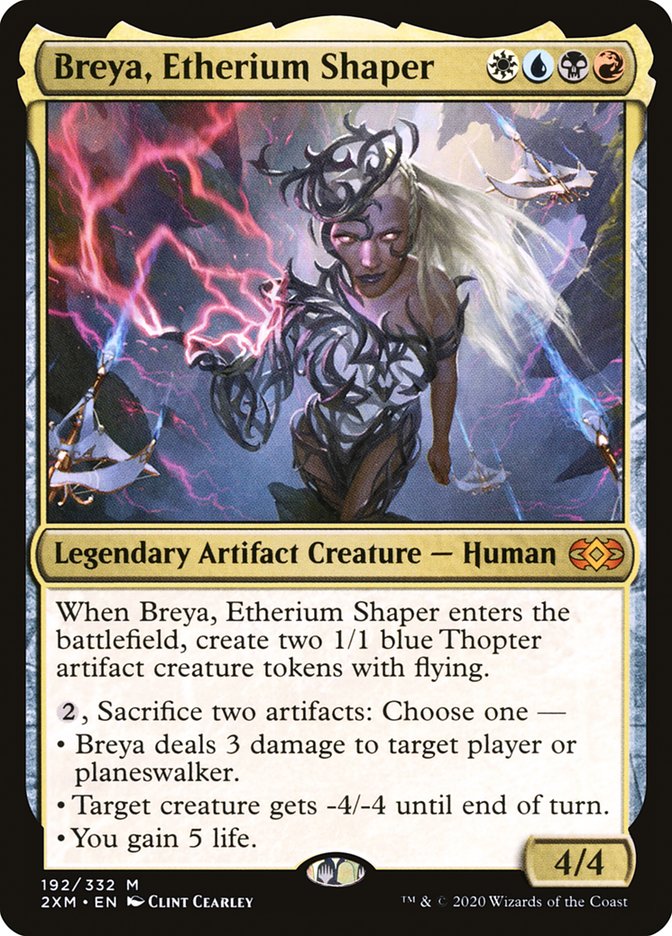 Breya, Etherium Shaper [Double Masters] | Shuffle n Cut Hobbies & Games