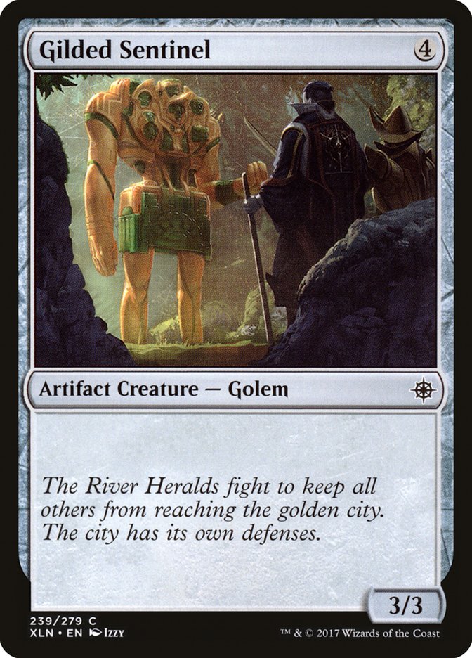 Gilded Sentinel [Ixalan] | Shuffle n Cut Hobbies & Games