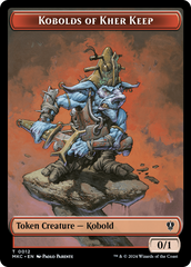 Soldier // Kobolds of Kher Keep Double-Sided Token [Murders at Karlov Manor Commander Tokens] | Shuffle n Cut Hobbies & Games