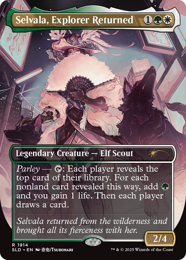 Selvala, Explorer Returned (Rainbow Foil) [Secret Lair Drop Series] | Shuffle n Cut Hobbies & Games