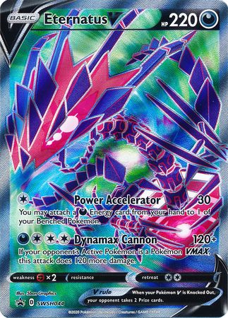 Eternatus V (SWSH044) [Sword & Shield: Black Star Promos] | Shuffle n Cut Hobbies & Games