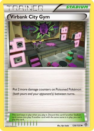 Virbank City Gym (126/135) [Black & White: Plasma Storm] | Shuffle n Cut Hobbies & Games