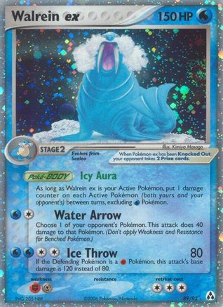 Walrein ex (89/92) [EX: Legend Maker] | Shuffle n Cut Hobbies & Games