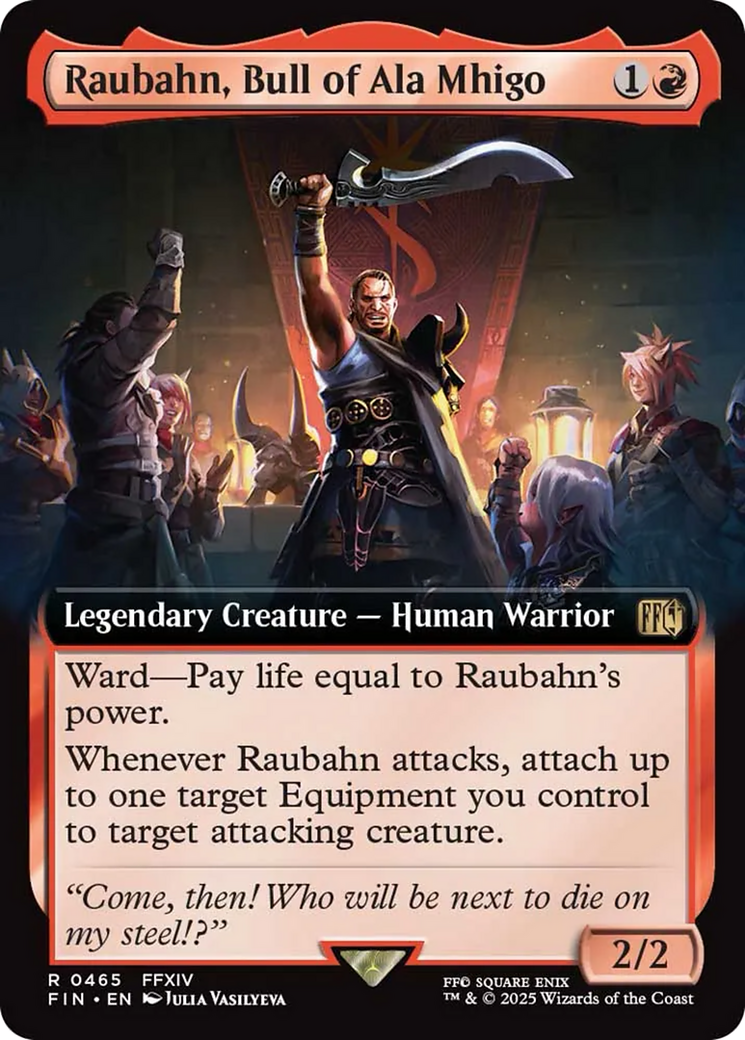 Raubahn, Bull of Ala Mhigo (Extended Art) [FINAL FANTASY] | Shuffle n Cut Hobbies & Games
