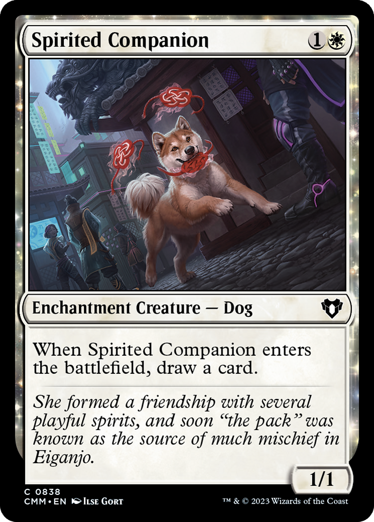 Spirited Companion [Commander Masters] | Shuffle n Cut Hobbies & Games