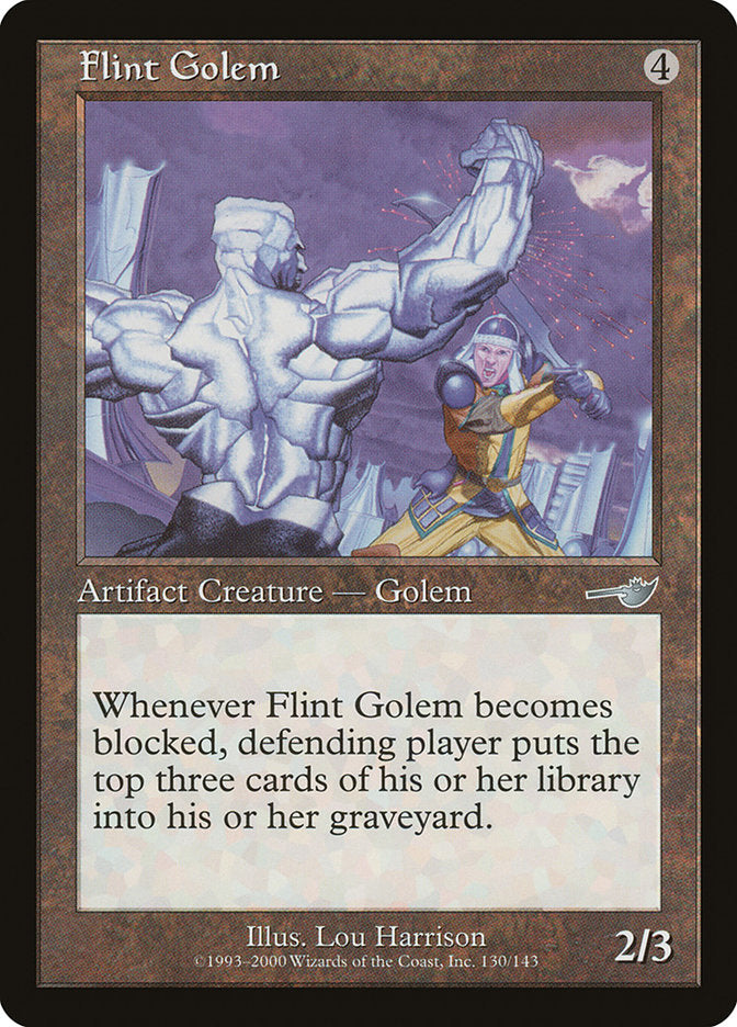 Flint Golem [Nemesis] | Shuffle n Cut Hobbies & Games