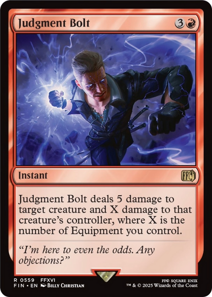 Judgment Bolt [FINAL FANTASY] | Shuffle n Cut Hobbies & Games