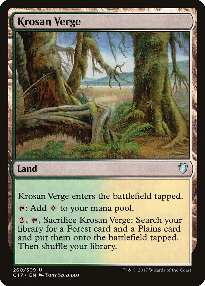 Krosan Verge [Commander 2017] | Shuffle n Cut Hobbies & Games