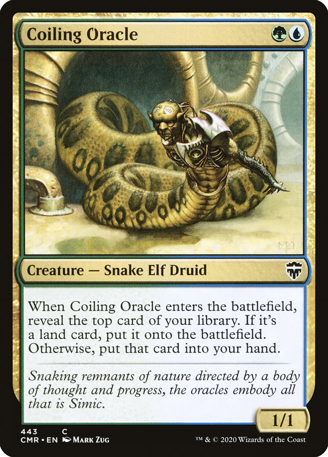 Coiling Oracle [Commander Legends] | Shuffle n Cut Hobbies & Games