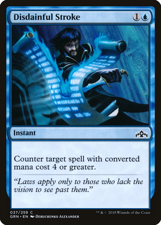 Disdainful Stroke [Guilds of Ravnica] | Shuffle n Cut Hobbies & Games