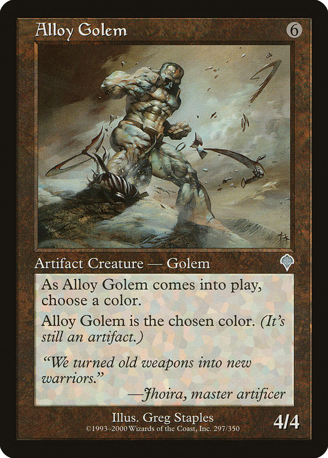 Alloy Golem [Invasion] | Shuffle n Cut Hobbies & Games
