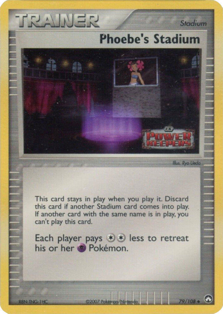 Phoebe's Stadium (79/108) (Stamped) [EX: Power Keepers] | Shuffle n Cut Hobbies & Games