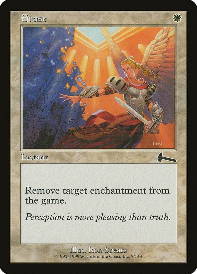 Erase [Urza's Legacy] | Shuffle n Cut Hobbies & Games