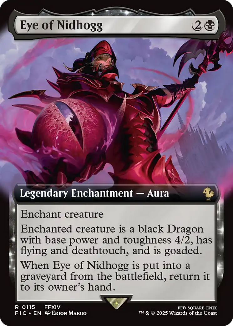Eye of Nidhogg (Extended Art) [FINAL FANTASY Commander] | Shuffle n Cut Hobbies & Games