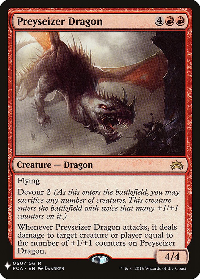 Preyseizer Dragon [The List] | Shuffle n Cut Hobbies & Games