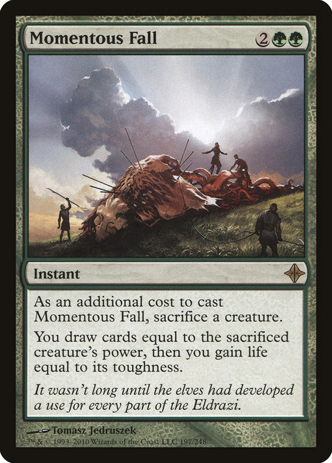 Momentous Fall [Rise of the Eldrazi] | Shuffle n Cut Hobbies & Games