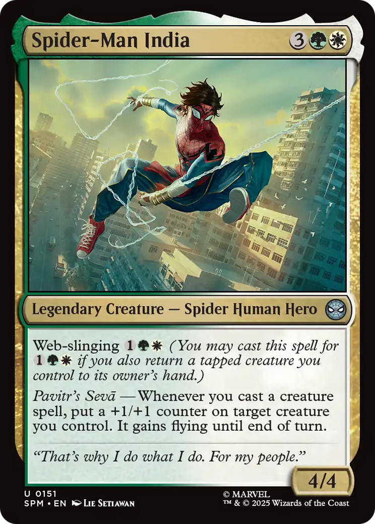 Spider-Man India [Marvel's Spider-Man] | Shuffle n Cut Hobbies & Games