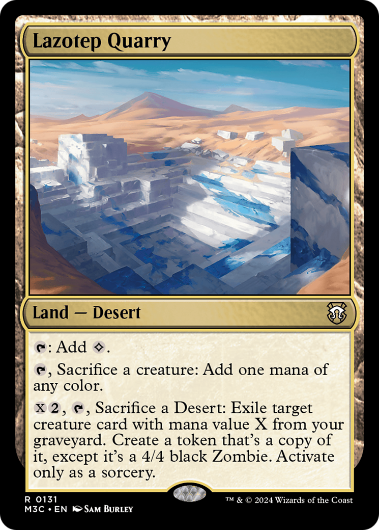Lazotep Quarry (Extended Art) [Modern Horizons 3 Commander] | Shuffle n Cut Hobbies & Games
