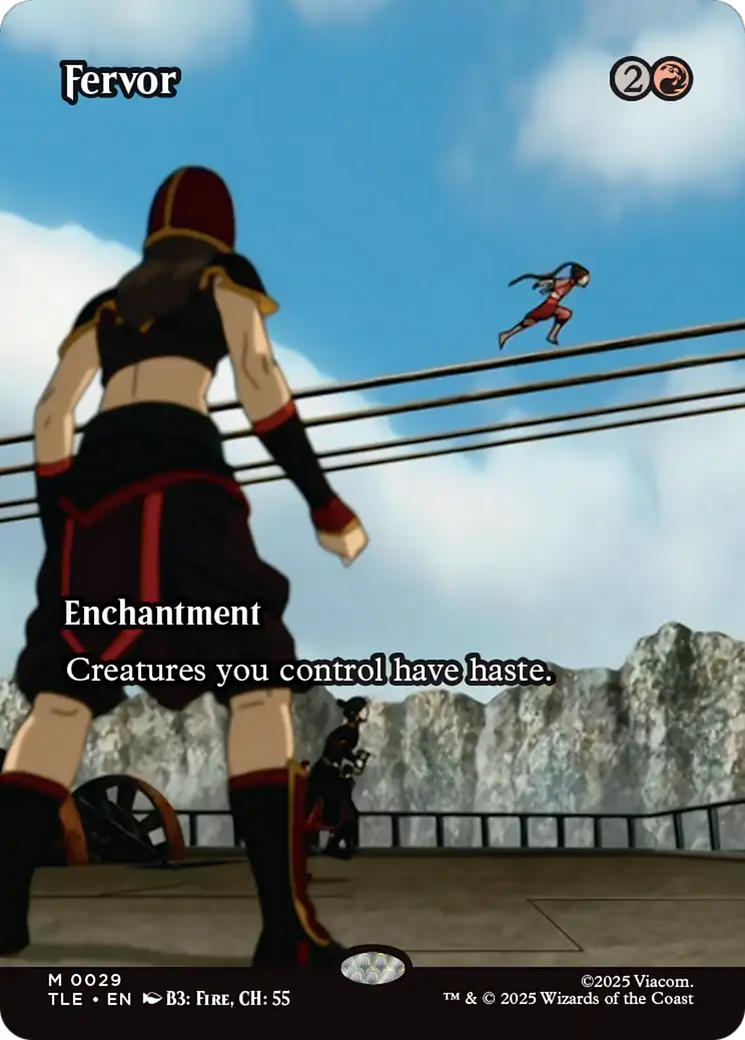 Fervor (Borderless) [Avatar: The Last Airbender: Eternal-Legal] | Shuffle n Cut Hobbies & Games