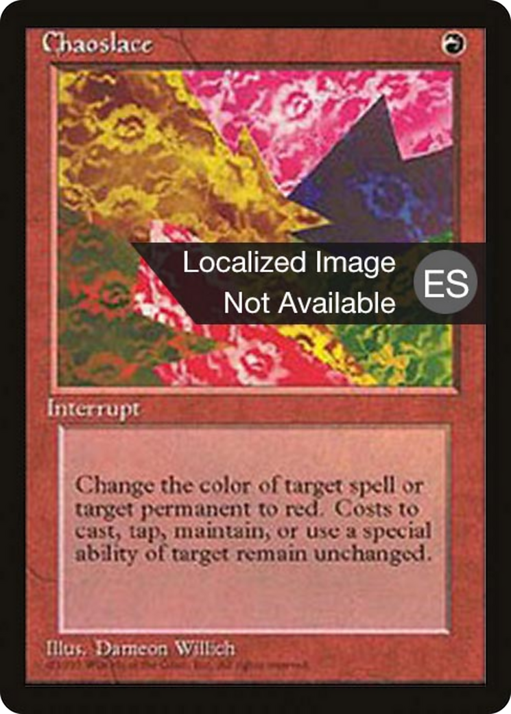 Chaoslace [Fourth Edition Foreign Black Border] | Shuffle n Cut Hobbies & Games