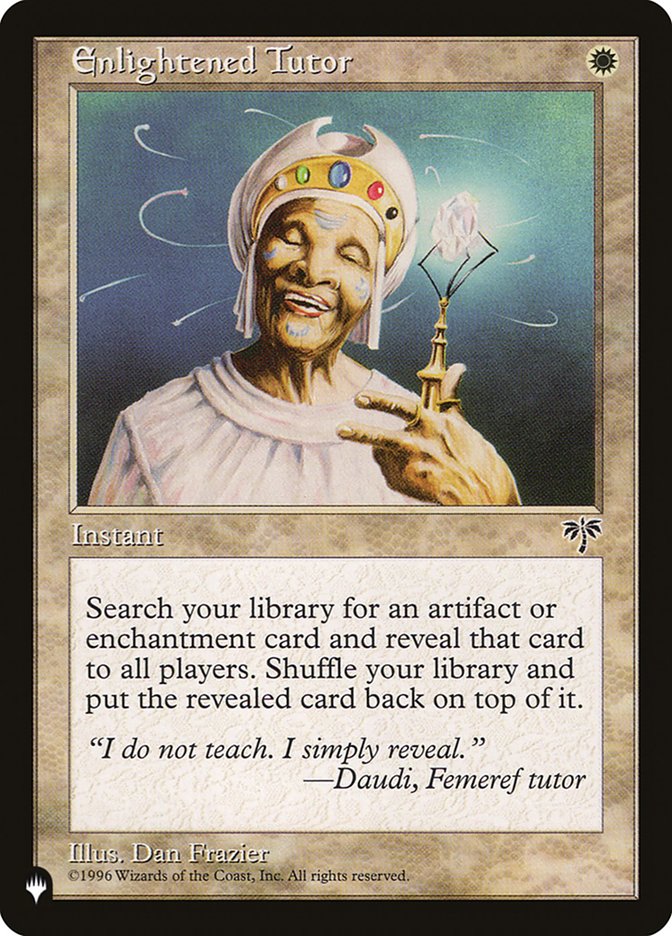 Enlightened Tutor [The List] | Shuffle n Cut Hobbies & Games