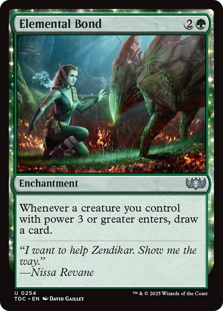 Elemental Bond [Tarkir: Dragonstorm Commander] | Shuffle n Cut Hobbies & Games