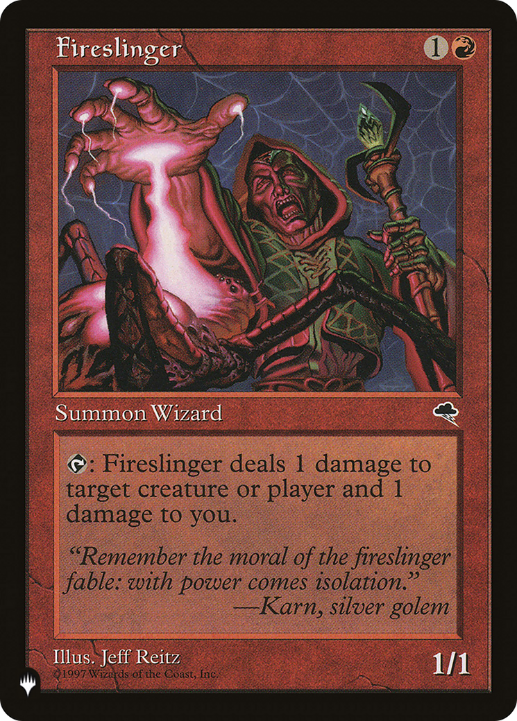 Fireslinger [The List] | Shuffle n Cut Hobbies & Games