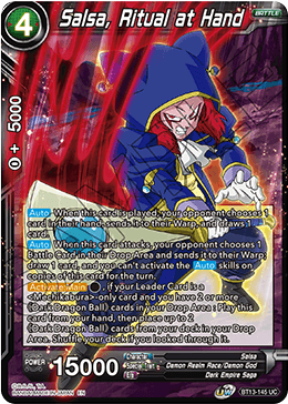 Salsa, Ritual at Hand (Uncommon) (BT13-145) [Supreme Rivalry] | Shuffle n Cut Hobbies & Games