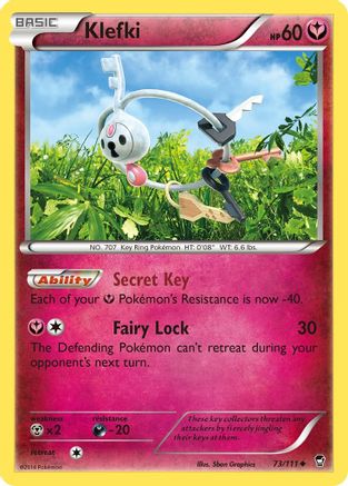Klefki (73/111) [XY: Furious Fists] | Shuffle n Cut Hobbies & Games