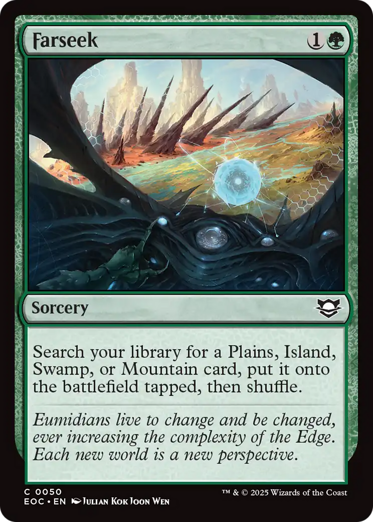 Farseek [Edge of Eternities Commander] | Shuffle n Cut Hobbies & Games