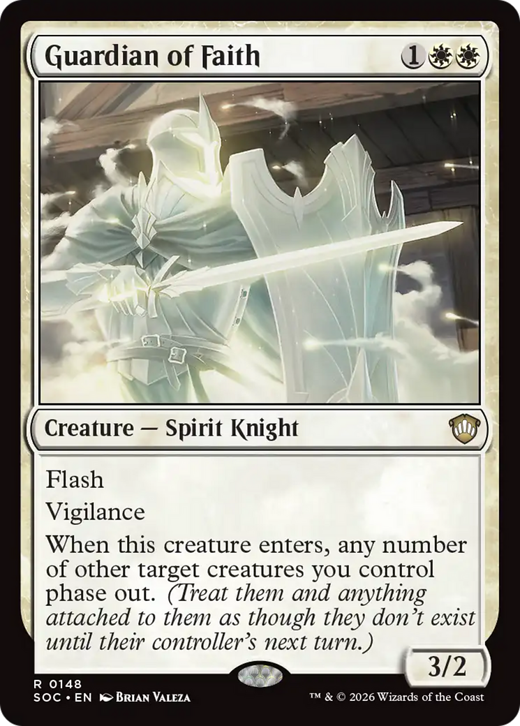 Guardian of Faith [Secrets of Strixhaven Commander] | Shuffle n Cut Hobbies & Games
