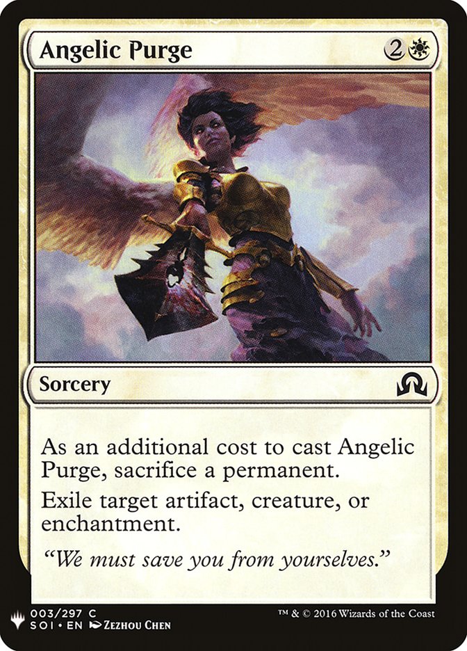 Angelic Purge [Mystery Booster] | Shuffle n Cut Hobbies & Games