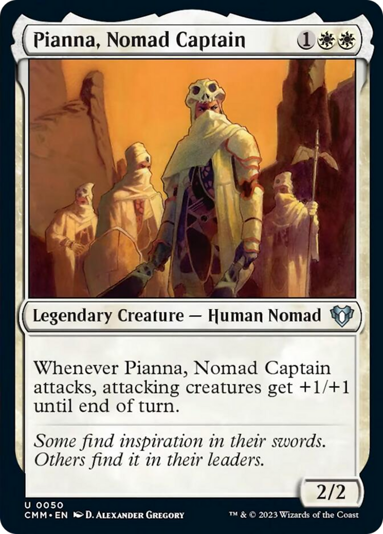 Pianna, Nomad Captain [Commander Masters] | Shuffle n Cut Hobbies & Games