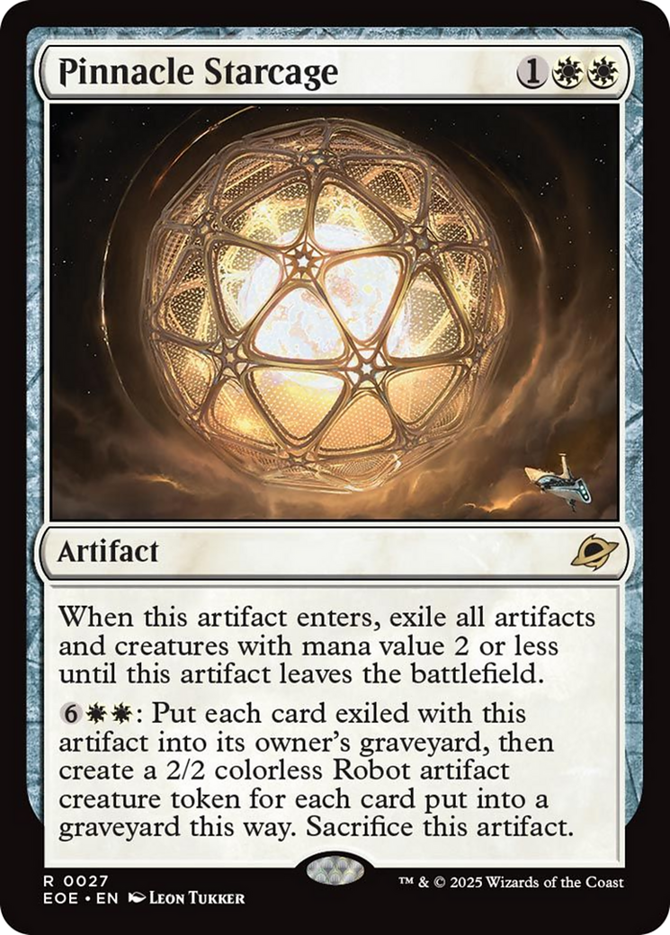 Pinnacle Starcage [Edge of Eternities] | Shuffle n Cut Hobbies & Games