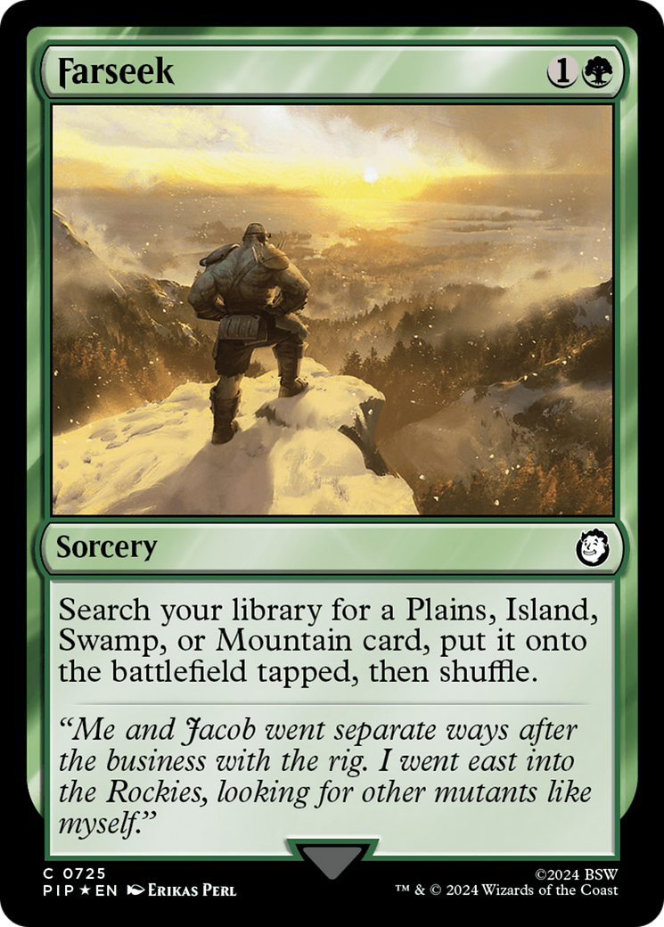 Farseek (Surge Foil) [Fallout] | Shuffle n Cut Hobbies & Games